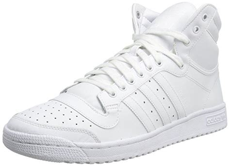 adidas high top weiß|Adidas white sneakers men.